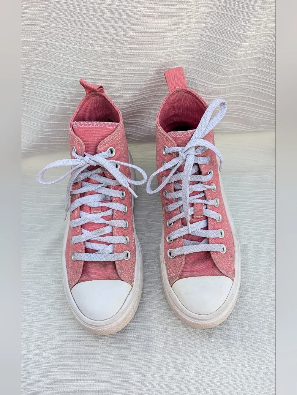 Converse Chuck Taylor All Star Platform High Top Sneakers - Pink Youth Size 3.5